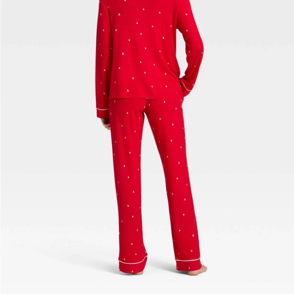 AUDEN RED TREES Pajama Set 2025 Edition - Picture 3 of 4